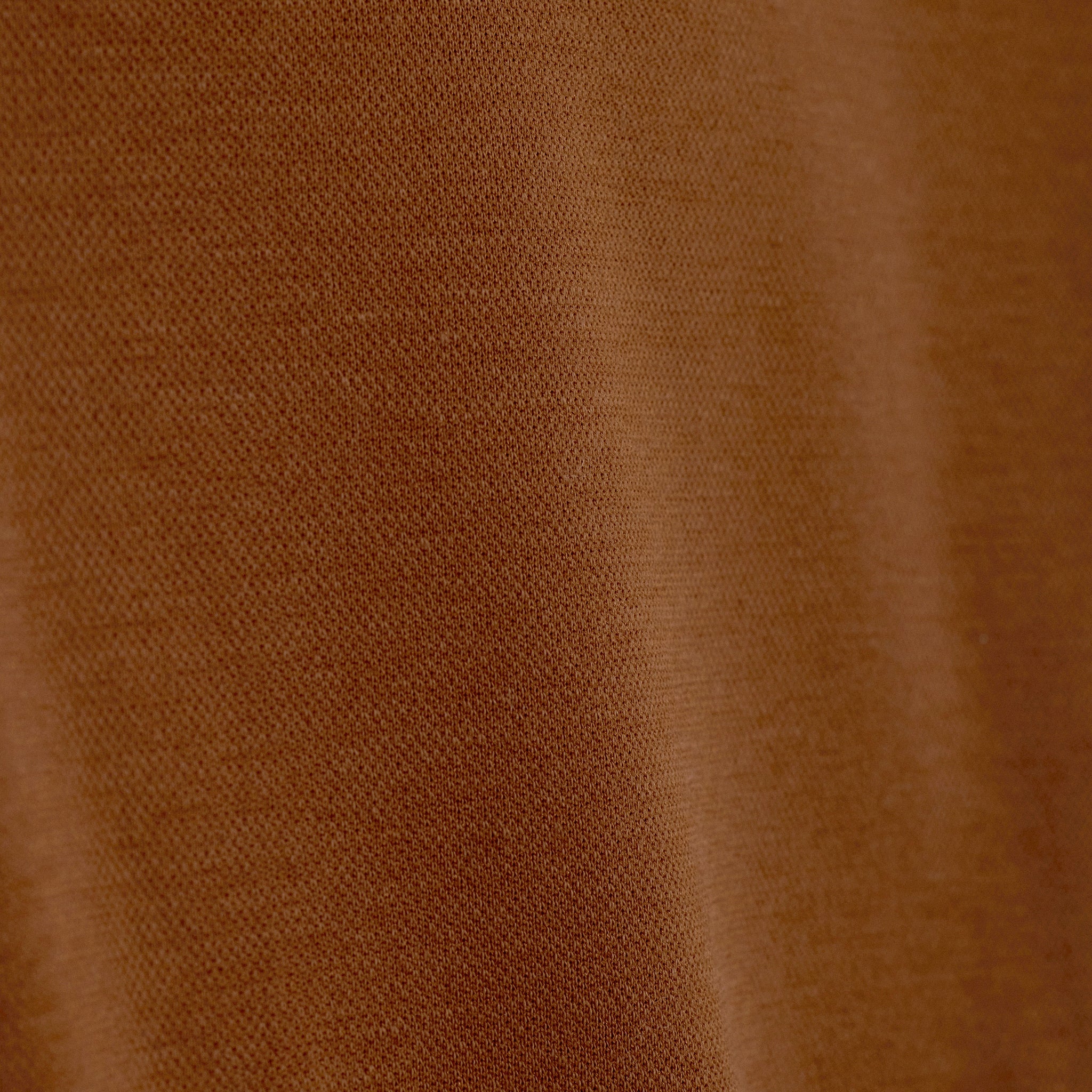 Poloshirt mit Knöpfen rotbraun