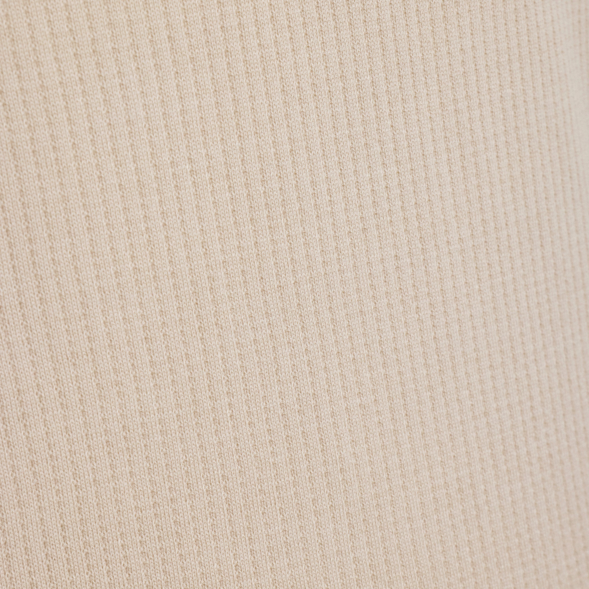 Poloshirt mit Reißverschluss beige