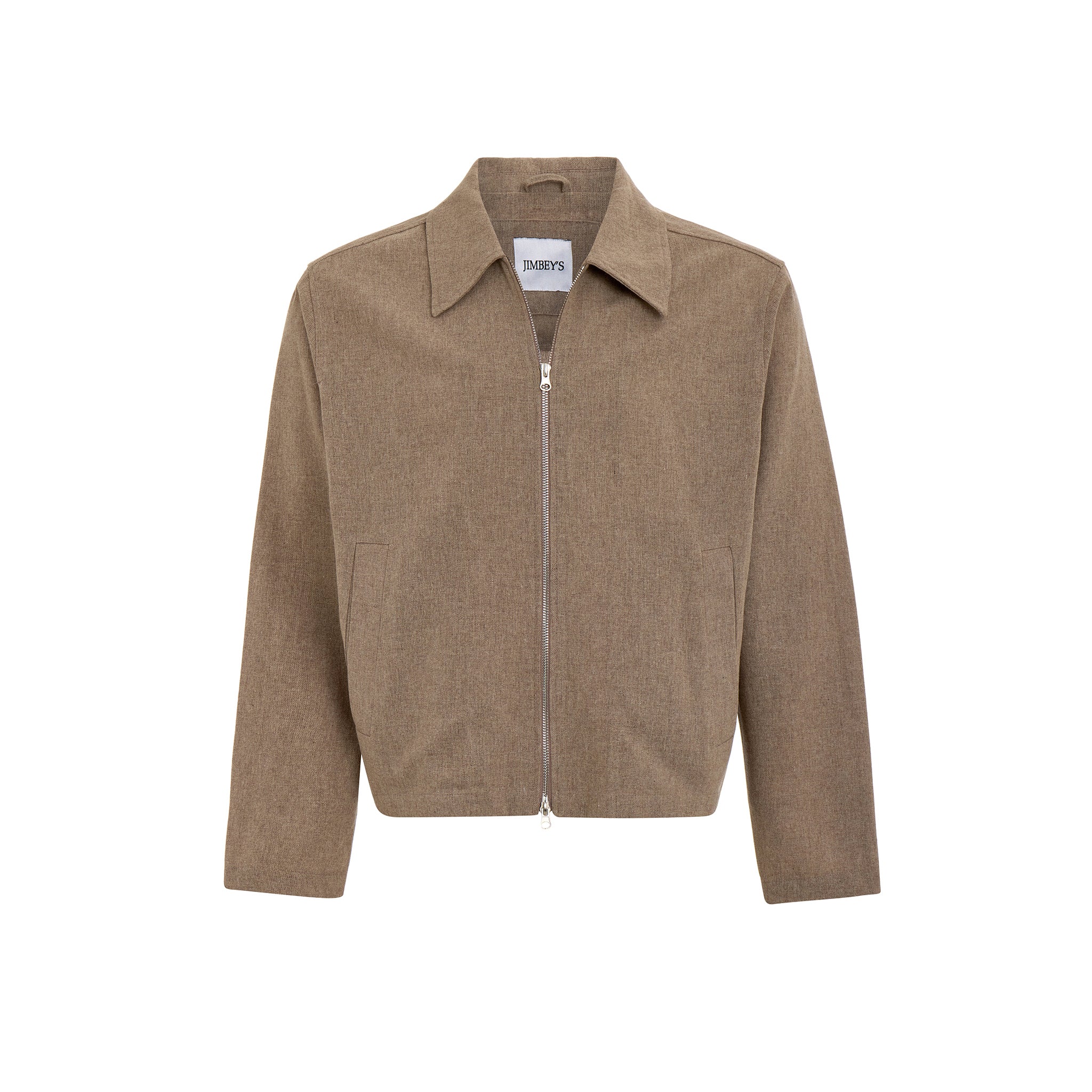 Blouson Jacke Leinen