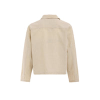 Blouson Jacke Leinen