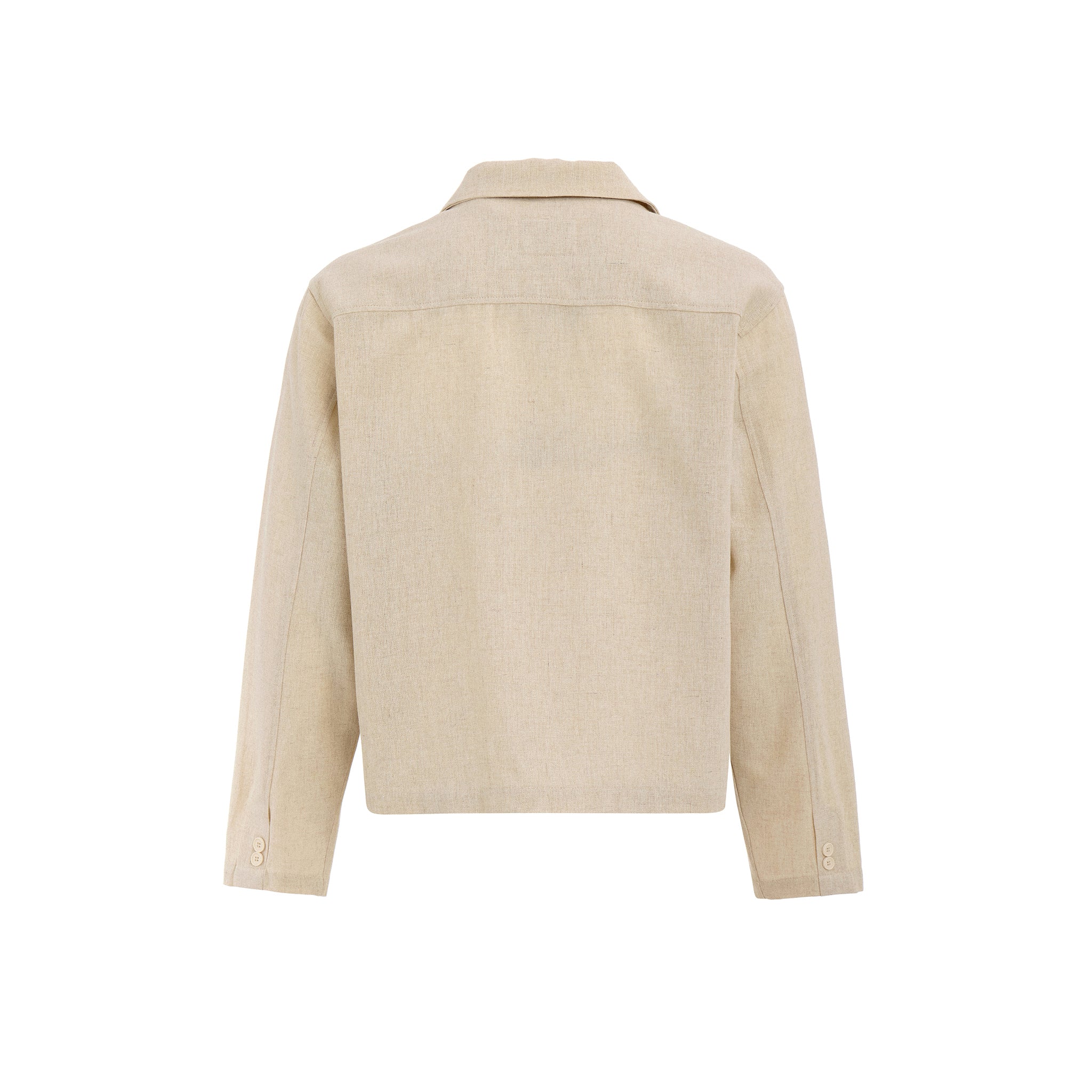 Blouson Jacke Leinen
