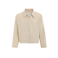 Blouson Jacke Leinen
