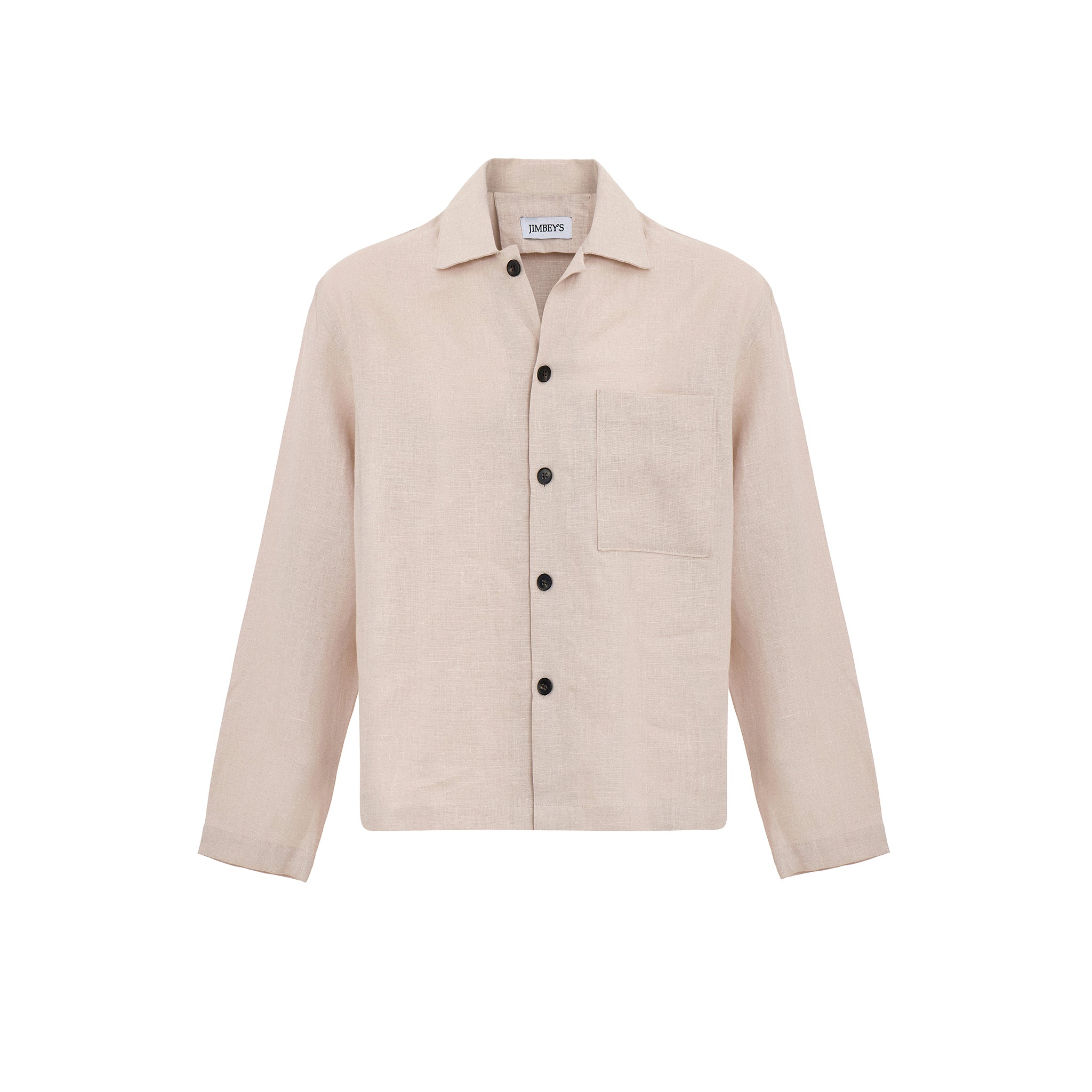 Leinenhemd beige