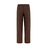 Leinen Hose braun